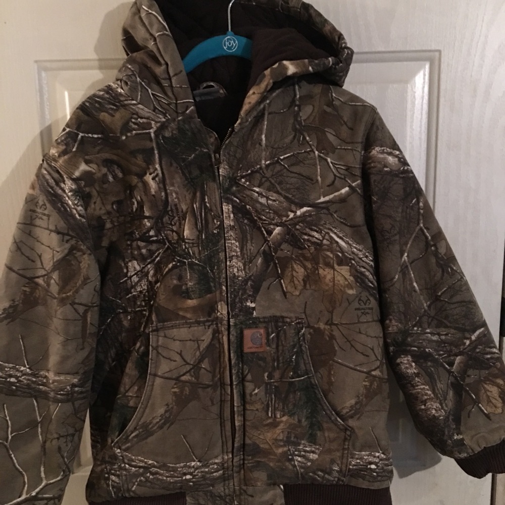 Youth 14-16 Carhartt coat, camo